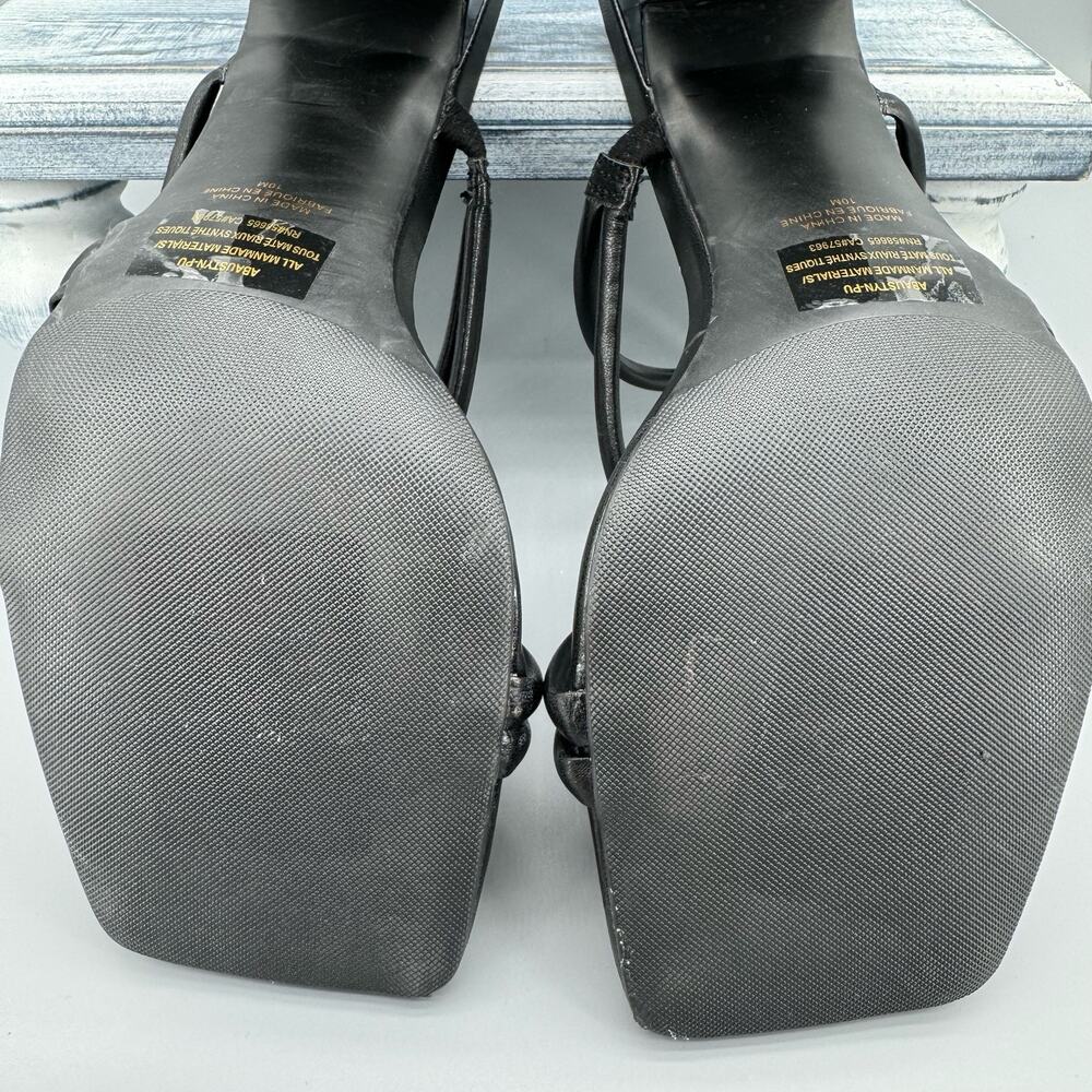 NEW Abound Women’s Austyn Strappy Sandals Black Size 10M - Picture 10 of 10